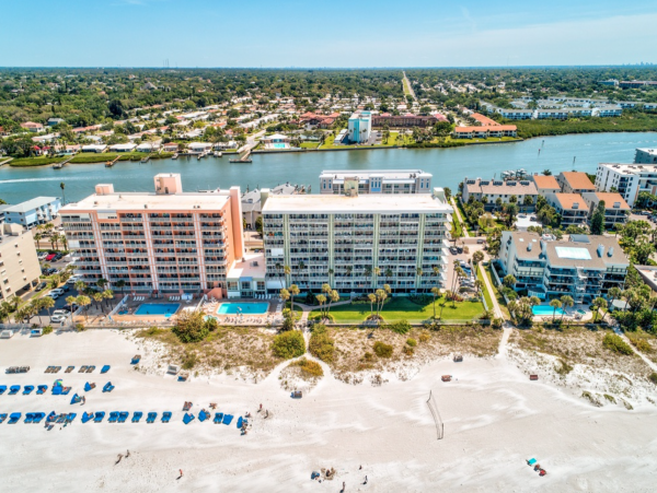 Indian Shores Beachfront condo